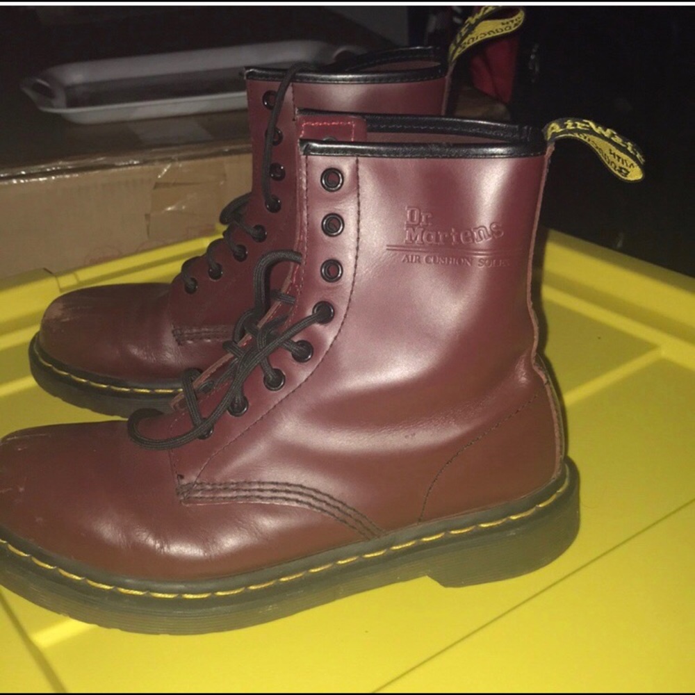 Red Doc Martens!